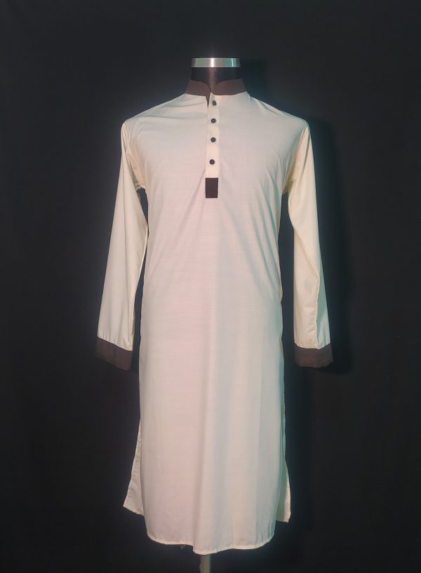 Best Punjabi Design in Bangladesh/off white color punjabi